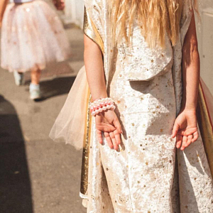 Набор браслетов Рататам (Ratatam) "Жемчужина", 3 шт, розовый